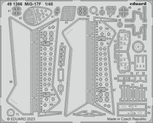 Eduard 491366 - 1:48 MiG-17F