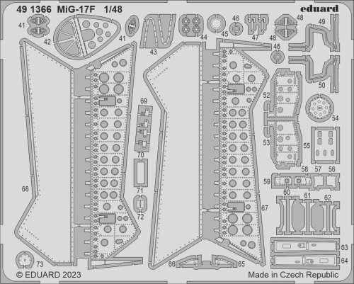 Przejdź do produktu Eduard 491366 - 1:48 MiG-17F