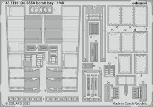 Eduard 481115 - 1:48 Do 335A bomb bay