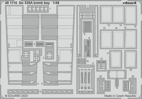 Przejdź do produktu Eduard 481115 - 1:48 Do 335A bomb bay