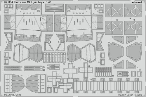 Przejdź do produktu Eduard 481114 - 1:48 Hurricane Mk.I gun bays