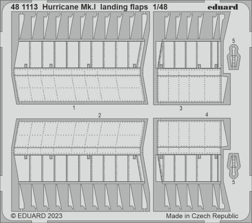 Przejdź do produktu Eduard 481113 - 1:48 Hurricane Mk.I landing flaps