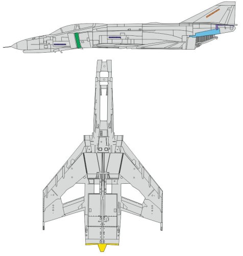 Przejdź do produktu Eduard EX956 - 1:48 F-4E surface panels