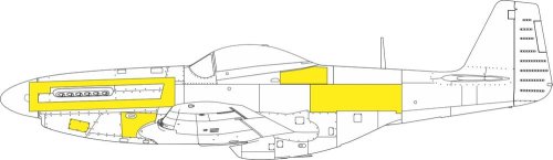 Przejdź do produktu Eduard EX953 - 1:48 P-51D surface panels