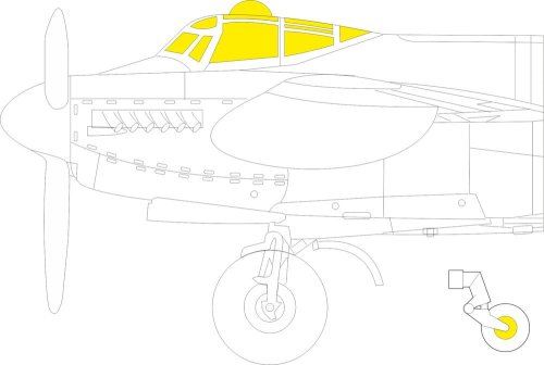 Przejdź do produktu Eduard CX649 - 1:72 Mosquito PR.XVI