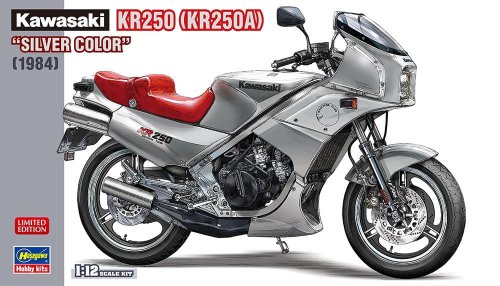Przejdź do produktu Hasegawa 21747 - 1:12 Kawasaki KR250A Silver Color