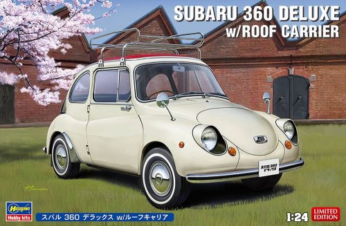 Przejdź do produktu Hasegawa 20622 - 1:24 Subaru 360 Deluxe w/Roof Carrier