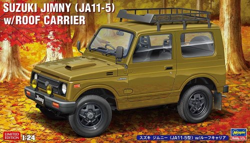 Przejdź do produktu Hasegawa 20606 - 1:24 Suzuki Jimny JA11-5 w/ Roof Carrier