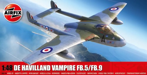 Przejdź do produktu Airfix 06108 - 1:48 de Havilland Vampire FB.1/FB.9