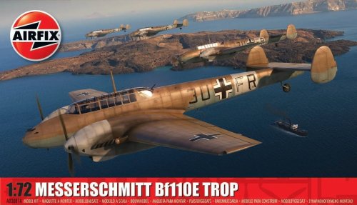Przejdź do produktu Airfix 03081A - 1:72 Messerschmitt Bf 110E Trop