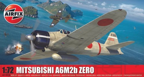 Przejdź do produktu Airfix 01005B - 1:72 Mitsubishi A6M2b Zero