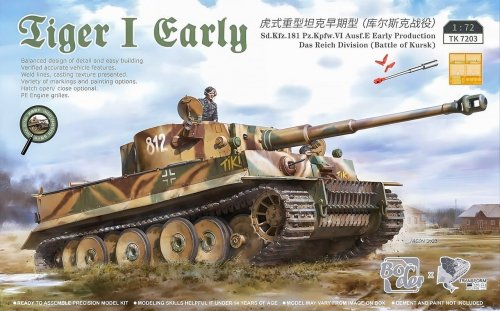 Przejdź do produktu Border TK7203 - 1:72 Tiger I Ausf.E Early
