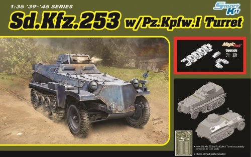 Przejdź do produktu Dragon 6952 - 1:35 Sd.Kfz. 253 w/Pz.Kpfw. I Turret