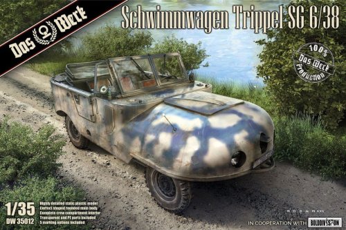 Przejdź do produktu Das Werk DW35012 - 1:35 Schwimmwagen Trippel SG 6/38