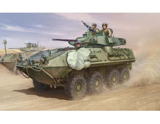 Przejdź do produktu TRUMPETER 01521 - 1:35 LAV-A2 8X8 wheeled armoured vehicle