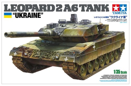 Przejdź do produktu Tamiya 25207 - 1:35 Leopard 2A6 Tank Ukraine