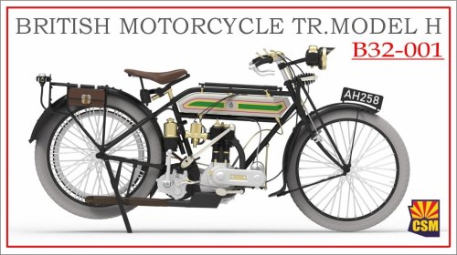 Przejdź do produktu Copper State Models CSM B32001 - 1:32 British Motorcycle Triumph Model H