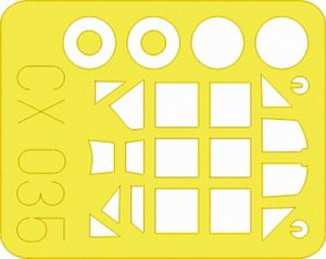 EDUARD CX035 - 1:72 Bf 109F-4