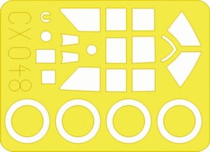 EDUARD CX048 - 1:72 P-47D-20