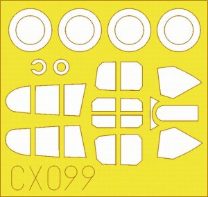 EDUARD CX099 - 1:72 P-40E Mk.I