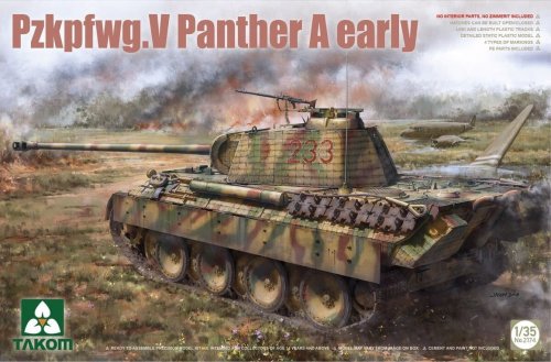 Przejdź do produktu Takom 2174 - 1:35 Pz.Kpfw.V Sd.Kfz. 171 Panther Ausf. A Early