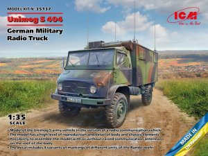 ICM 35137 - 1:35 Unimog S 404 German Military Radio Truck