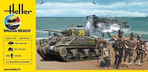 Przejdź do produktu Heller 52332 - 1:72 Omaha Beach model z farbami
