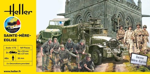 Przejdź do produktu Heller 52327 - 1:72 Sainte-Mere-Eglise model z farbami