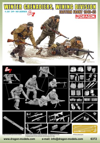 Przejdź do produktu DRAGON 6372 - 1:35 Winter Grenadiers, Wiking Division Eastern Front 1943-45