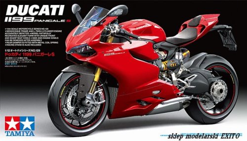 Przejdź do produktu TAMIYA 14129 - 1:12 Ducati 1199 Panigale S