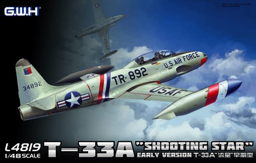 Przejdź do produktu GREAT WALL HOBBY 4819 - 1:48 T-33A Shooting Star Early Version
