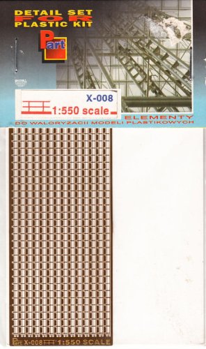 Przejdź do produktu PART X008 - 1:550 Railing (2 lines)