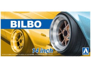 AOSHIMA 05375 - 1:24 Felgi + Opony Bilbo 14inch