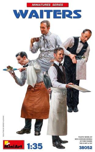 Przejdź do produktu Miniart 38052 - 1:35 Waiters Miniature Series
