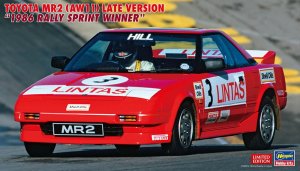 Hasegawa 20638 - 1:24 Toyota MR2 AW11 Late Version 1968 Rally Sprint Winner