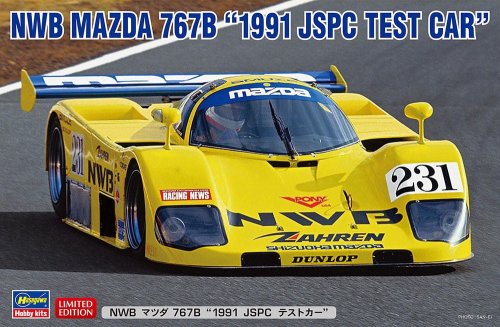 Przejdź do produktu Hasegawa 20632 - 1:24 NWB Mazda 767B 1991 JSPC Test Car
