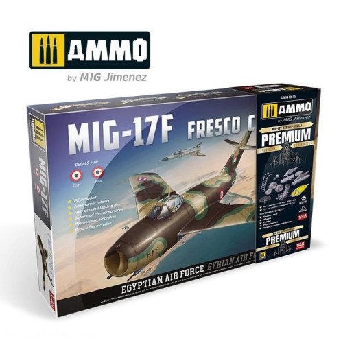 Przejdź do produktu Ammo Mig 8515 - 1:48 MiG-17F Fresco C Premium Special Edition