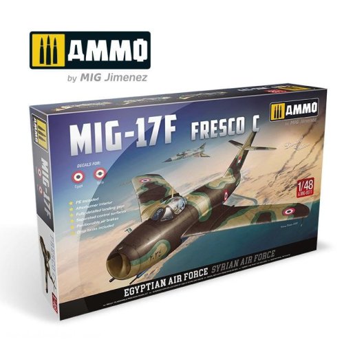 Przejdź do produktu Ammo Mig 8511 - 1:48 MiG-17F Fresco C