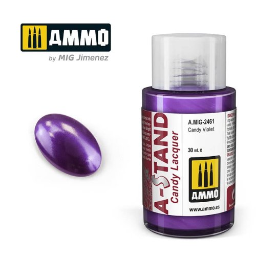 Przejdź do produktu Ammo Mig 2461 - Farba A-Stand Candy Violet 30 ml