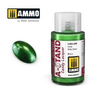 Ammo Mig 2456 - Farba A-Stand Candy Bottle Green 30 ml