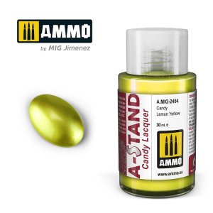 Ammo Mig 2454 - Farba A-Stand Candy Lemon Yellow 30 ml