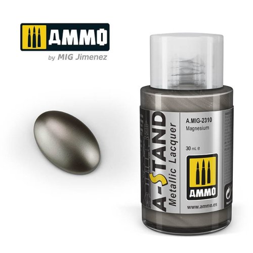 Przejdź do produktu Ammo Mig 2310 - Farba A-Stand Metallic Magnesium 30 ml