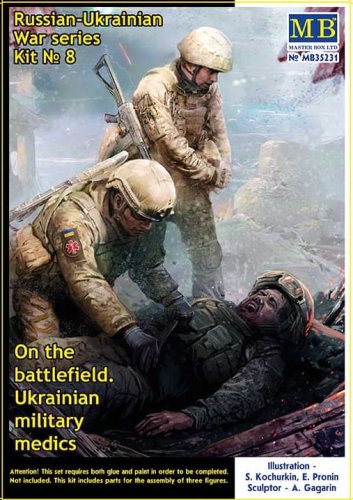 Przejdź do produktu Master Box 35231 - 1:35 Russian-Ukrainian War Series Kit No 8. On The Battlefield, Ukrainian Military Medics.