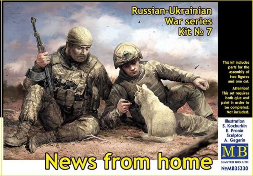 Przejdź do produktu Master Box 35230 - 1:35 Russian-Ukrainian War Series Kit No 7. News From Home