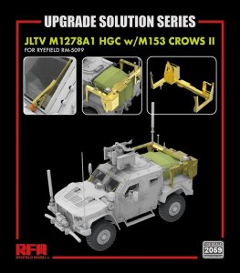 Rye Field Model 2059 - 1:35 JLTV M1278A1 HGC w/M153 CROWS II - Upgrade Solution