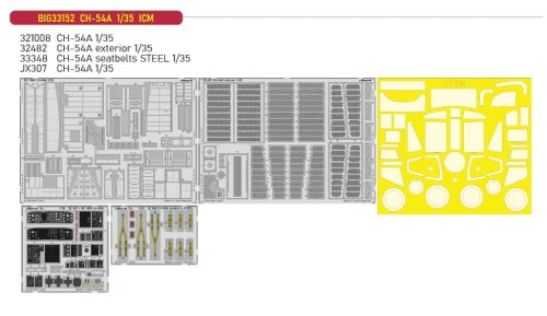 Przejdź do produktu Eduard BIG33152 - 1:35 CH-54A