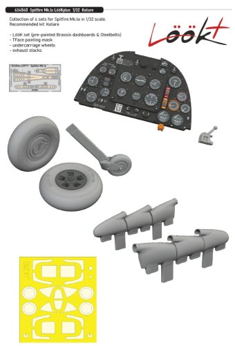Przejdź do produktu Eduard 634040 - 1:32 Spitfire Mk.Ia LööKplus