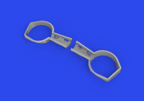 Przejdź do produktu Eduard 648881 - 1:48 Bf 109F wheel bays angular Print 3D