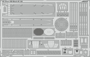 Eduard 491370 - 1:48 F-16D Block 40