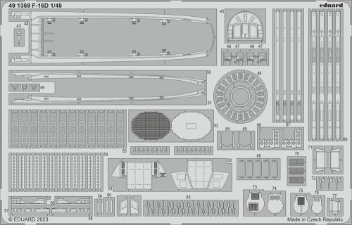 Przejdź do produktu Eduard 491369 - 1:48 F-16D Block 30